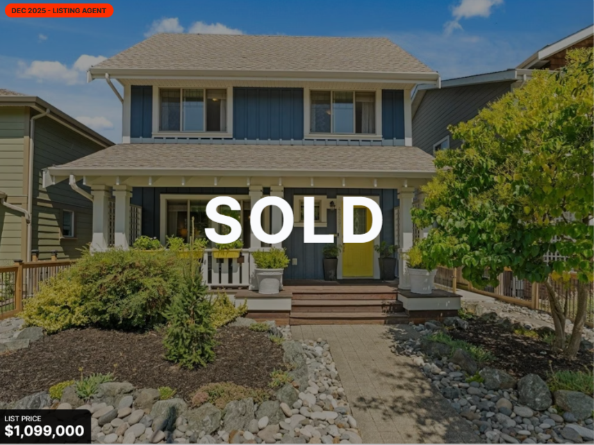 House sold in Vedder S Watson-Promontory, Chilliwack